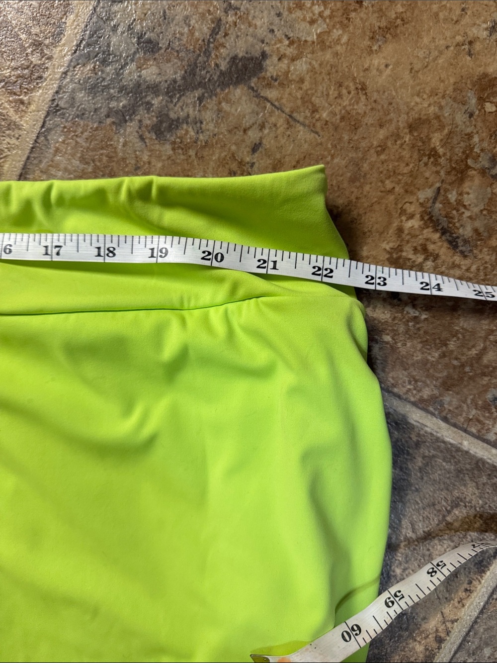 Capullo Neon Lime Active Skort - 4XL - Picture 9 of 14